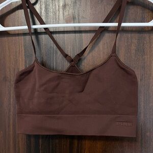 PINK Victoria's Secret Chocolate Brown Bralette